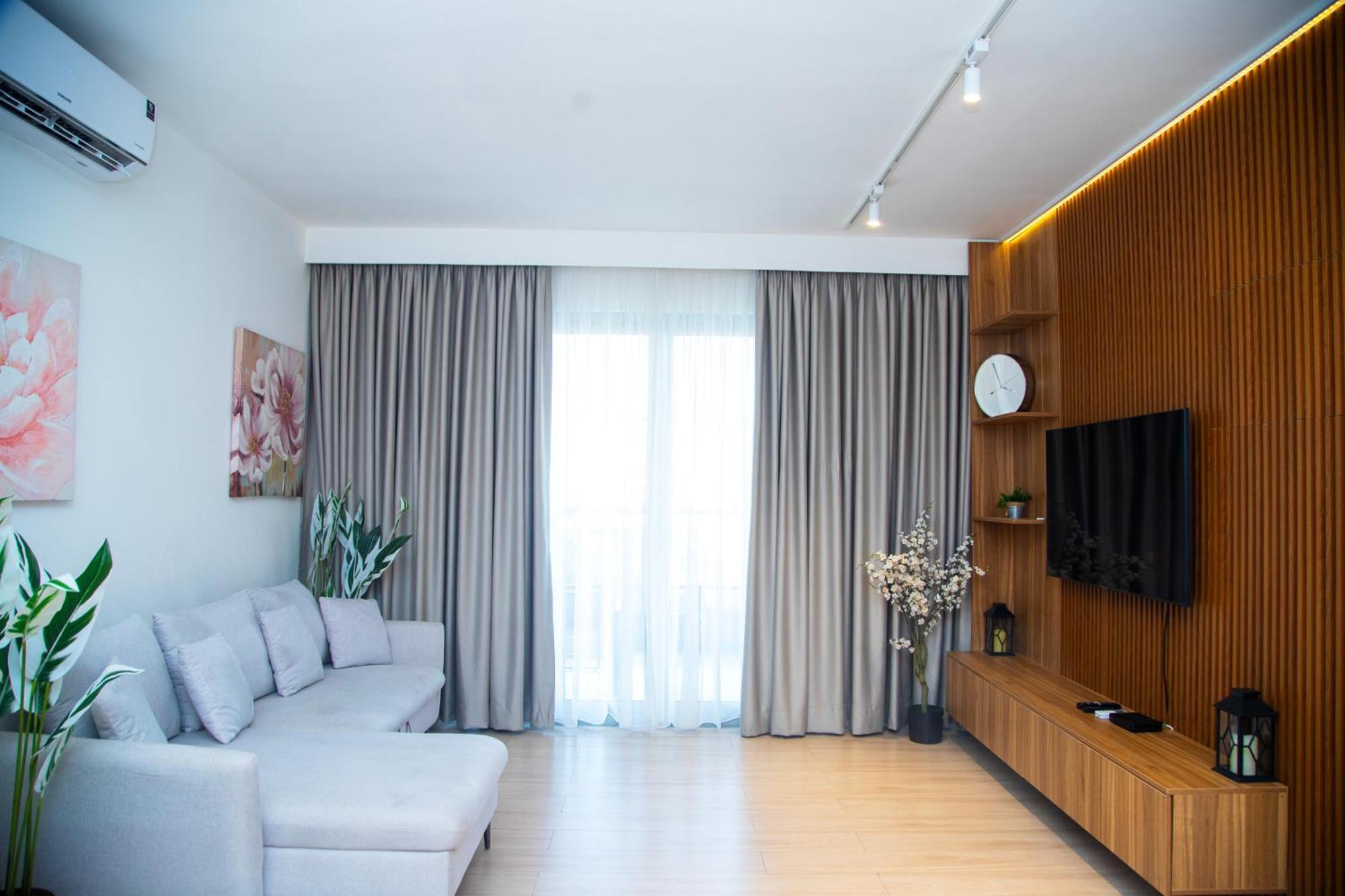 The Pavilion 1Bdr Luxury Apt Accra Bagian luar foto